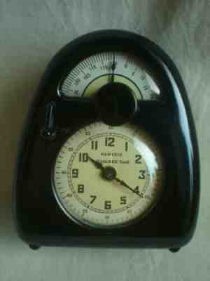 1930s Art Deco Hawkeye Measured Time Clock by Isamu Noguchi Bakelite Machine Age