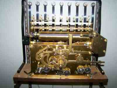 Urgos 9 TUBE clock movement UW03042 100cm. rebuilt, guaranteed, new #03108