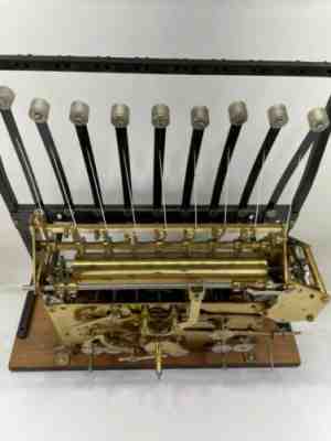 Vintage URGOS UW03038B 8102 9 Tube Grandfather Movement Germany