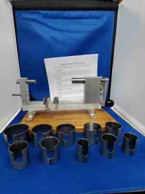 Ollie Baker Mainspring Winder with Complete Set of Sleeves for Clock Repair L@@k