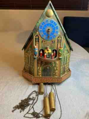  Cuckoo Clock Nuremberg Church Of Our Lady Germany Vintage
