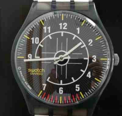 Swatch Maxi, Wall Clock, Sky Heroes, MGM 704, Swiss Made.