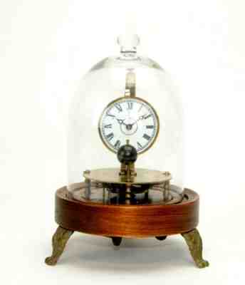 Mystery Briggs Rotary Conical Pendulum Glass Dome Flying Ball Clock