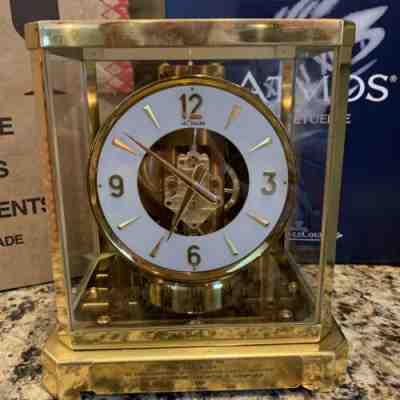 Jaeger LeCoultre Atmos Heritage The Perpetual Motion Clock 15 Jewels Original