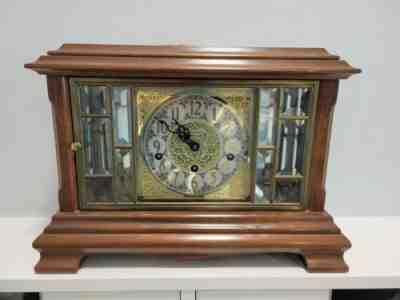 Ansonia gold medallion triple chime clock 315