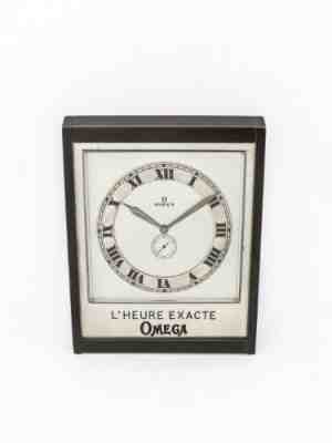Very heavy Omega Table Clock Chronometer art deco 1932