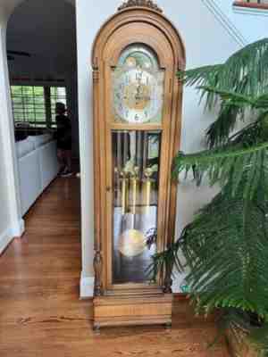 1936 Herschede grandfather clock antique