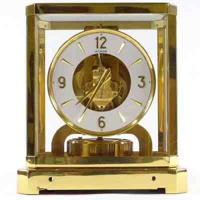 Jaeger Le-Coultre ATMOS II Classique Gold Plated Constant Motion Table Clock