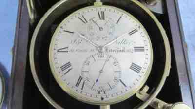 A Good Example of a Two Day Ship's Chronometer by J & A Walker, Liverpool c.1860