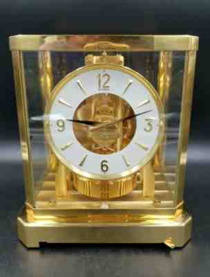 1980s LECOULTRE ATMOS MANTLE CLOCK Caliber 528-8 Serial #555189 TESTED!!!