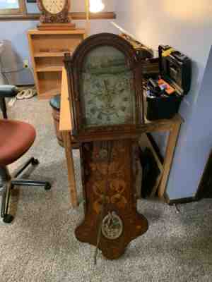 Antique Dutch wall clock , Time & Strike