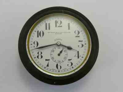 ANTIQUE 1907 VERY RARE DE DION BOUTON VETERAN 8 DAY DASH CAR CLOCK VGC RUNS WELL