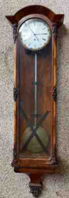 19th Century Â Regulator Wall Clock | Fully Functioning, Needs Servicing