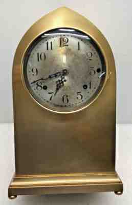 Rare 1911 Seth Thomas #19 Five Bell Sonora Chime Bronze Case Mantel Clock