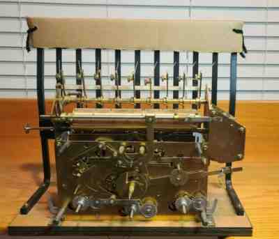 Howard Miller / Urgos ~ UW03038B 8104 ~ 9 Tube Grandfather Movement ~ Germany