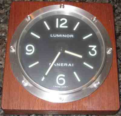 LUMINOR PANERAI DESK CLOCK OFFICINE PANERAI FIRENZE 1860 OP6676