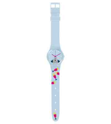 New Maxi Swatch wall clock "Fish Me Baby" in original box