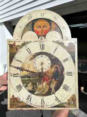 John Barraclough 1773-1835 hanging grandfather clock