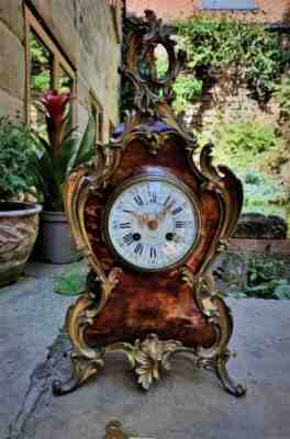 AN IMPRESSIVE LARGE STRIKING BOULLE CLOCK BY FREDERIC ROETIG PARIS LATE 19THC
