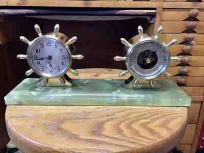Chelsea Clock & Barometer Desk Set 1937