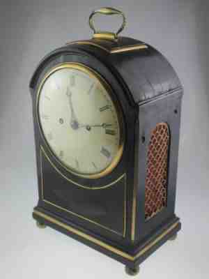 George III Bracket Clock By Septimus Miles Ludgate Street London 1794-1847