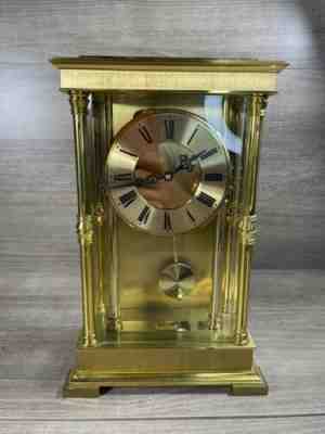 Fabrik SSS Marke W&A Schmid Schlenker Jr. 4 Jewel Unadjusted Clock Brass Germany