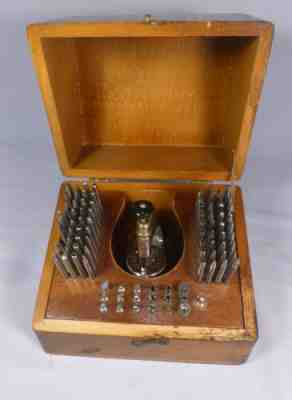 Vintage BOLEY Clock & Watch Staking Set in Original Wooden Box -BEST OFFER-