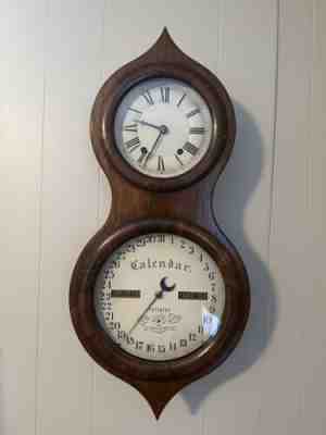 Seth Thomas Calendar #3 â??Peanut" In Very Good Condition. 8 Day. Beautiful Case.
