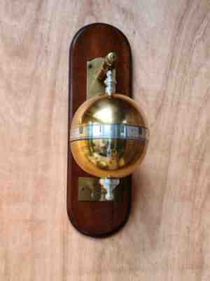 Dent London Annular Mystery Ball Form Gravity Clock Wall Bracket