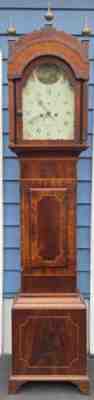 Antique John Edgecumbe Original English Tall Case Clock Ca. 1795 **Great Inlay**