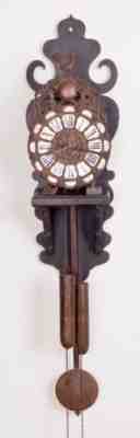French weight driven 8 day striking lantern clock @ 1760 Original Working