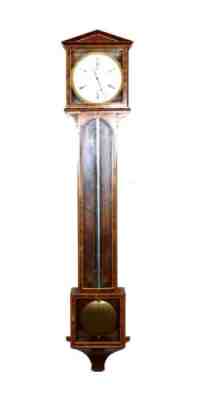 57"H Vienna Laterndluhr 1 YEAR MOVEMENT Regulator Wall Clock - One Year Duration