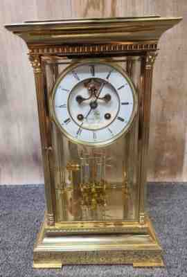SUPER RARE FRANKLIN MINT L'EPEE LEPEE LIBERTY CLOCK FRANCE NO. 0352 VINTAGE OLD