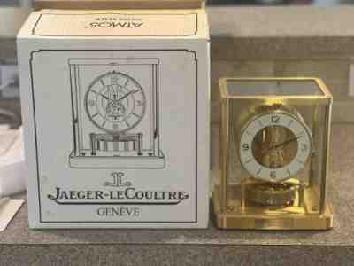 Jaeger Lecoultre Atmos Clock Cal. 540 Mint Condition Box Papers Runs NR!
