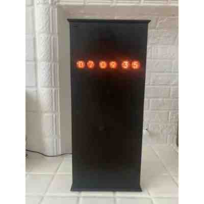 BDDW Contemporary Nixie Tube Wall Clock