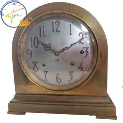 Rare Seth Thomas Sonora 5 Bells Brass Mantle Clock