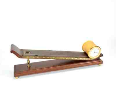 Vintage Swiss Made Mystery 15 Jewel 8 DAY Gravity Driven Incline Rolling Clock