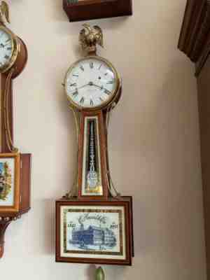E HOWARD BANJO collectible clock