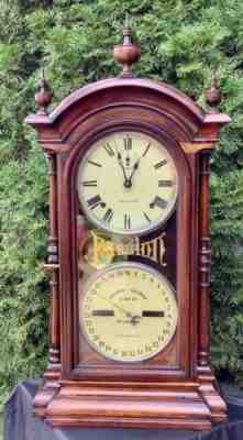 Seth Thomas Southern Calendar Clock â??Fashion No.3â?,ca. 1878 Running Reduced !!!