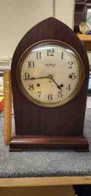 SETH THOMAS 8 BELL SONORA CHIME CLOCK - Runs and looks great!