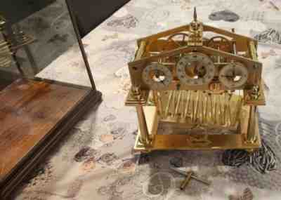Congreve Rolling Ball Tilting Plane Clock Devon Clocks Cased