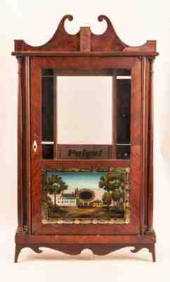 Eli Terry pillar and scroll clock @ 1820s Original M & E Blakeslee Complete