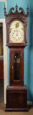 Antique American Tall Case Grandfather Clock c. 1799-1810 w York, PA Provenance