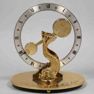 DENT of LONDON MYSTERY CLOCK after the antique chronological equilibrium c1808
