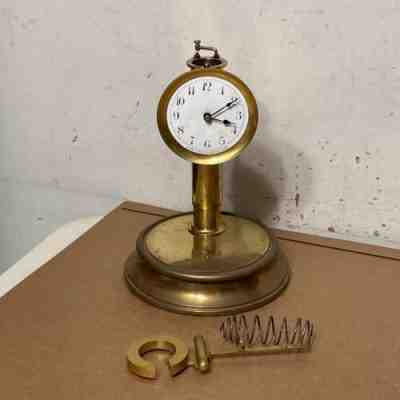 Rare Antique Henry Warren Battery Electric Mystery Clock Parts Pre Telechron