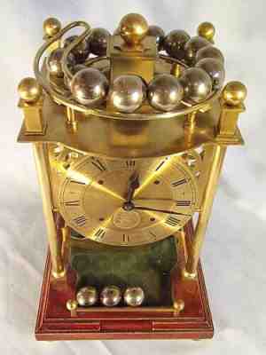 Bracket Gravity Mystery Rolling Ball Clock By "Harding & Bazeley" GWO.