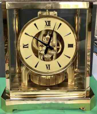 LeCoultre Atmos Clock 1971 Model 528 #335069 Roman Numerals 15 Jewels As Is