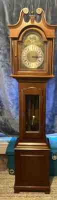 1969 Daneker â??The Senatorâ? Grandfather Clock Williamsburg Model Westminster