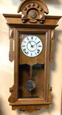 02-11 Antique Seth Thomas Panama Wall Clock