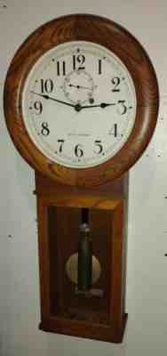 Rare Original 1951 Seth Thomas No. 2 Wall Regulator Clock Working Last Year Made